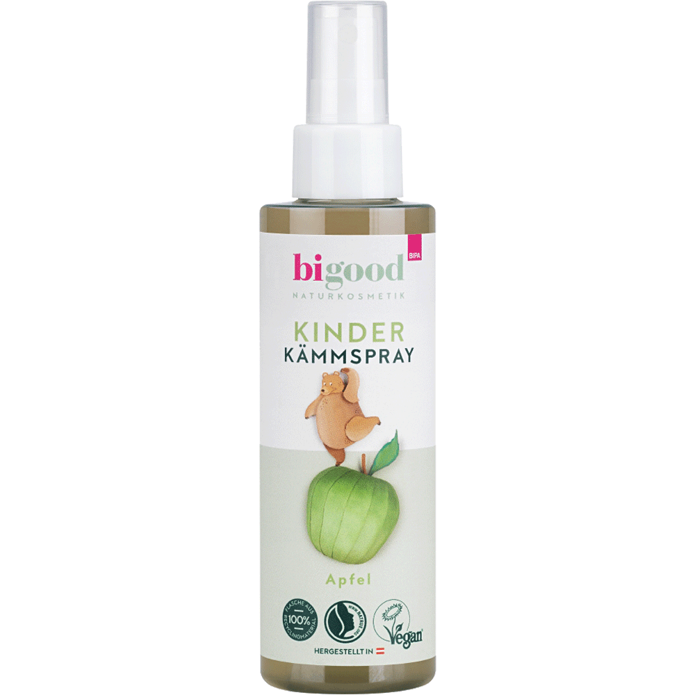 Bild: bi good Kinder Kämmspray Apfel