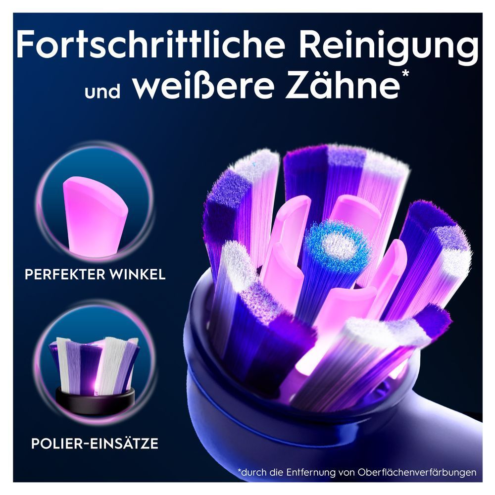 Bild: Oral-B iO Strahlendes Weiss, Original Aufsteckbürsten, Weiß