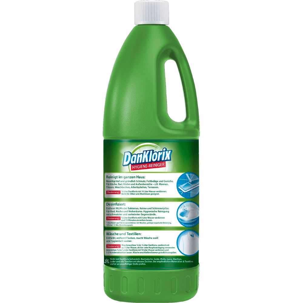 Bild: DanKlorix Hygienereiniger Grüne Frische