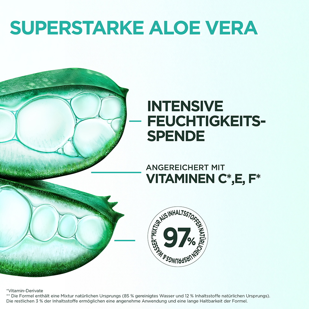 Bild: GARNIER FRUCTIS Feuchtigkeitsspendendes Aloe Vera Hair Food 3in1 Maske