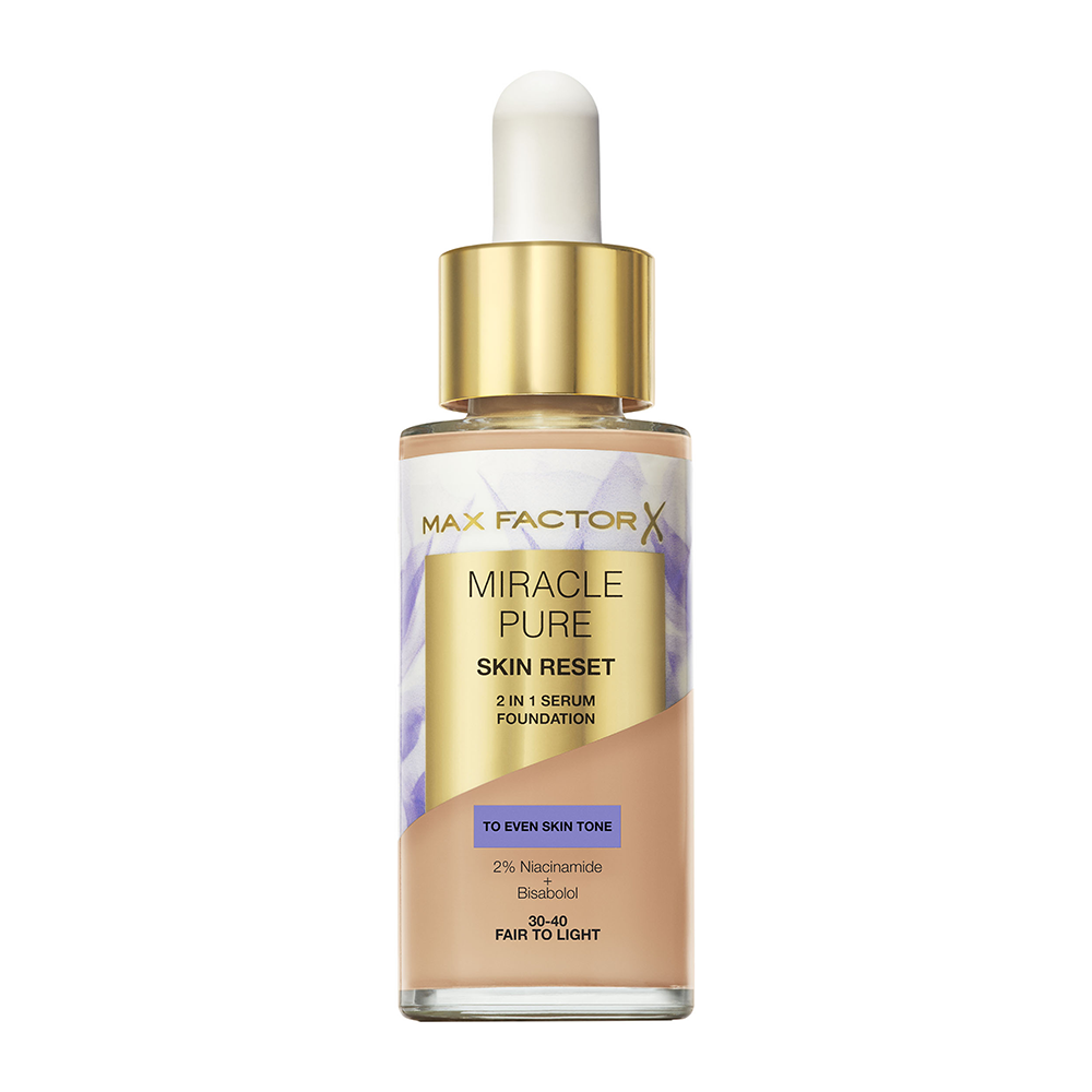 Bild: MAX FACTOR Miracle Pure 2in1 Serum Foundation Skin Reset 30-40