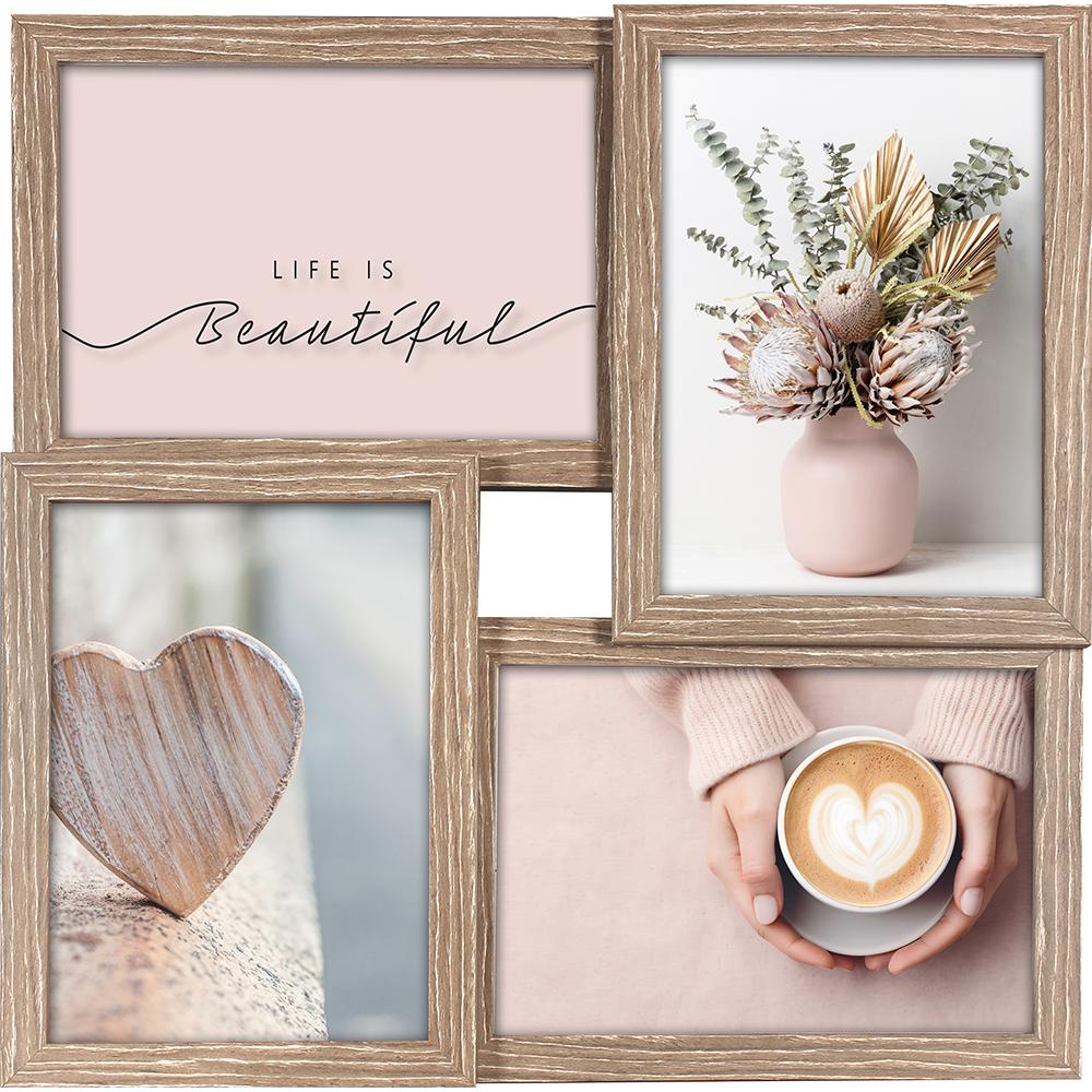 Bild: Tawo Living Collagen-Bilderrahmen Holz 13x18cm