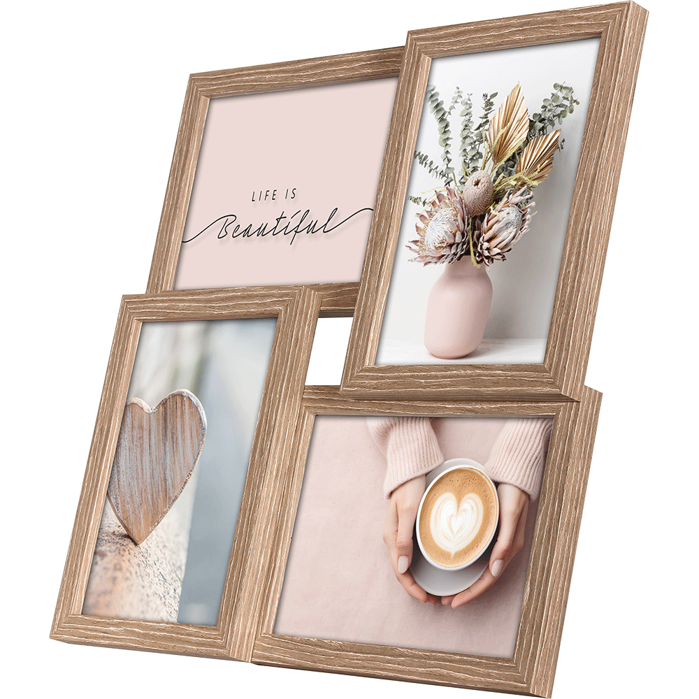 Bild: Tawo Living Collagen-Bilderrahmen Holz 13x18cm