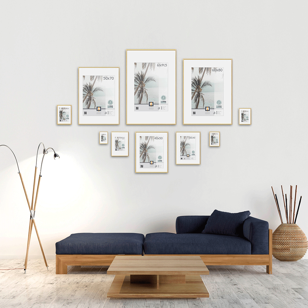 Bild: Tawo Living Bilderrahmen Gold 10x15cm 