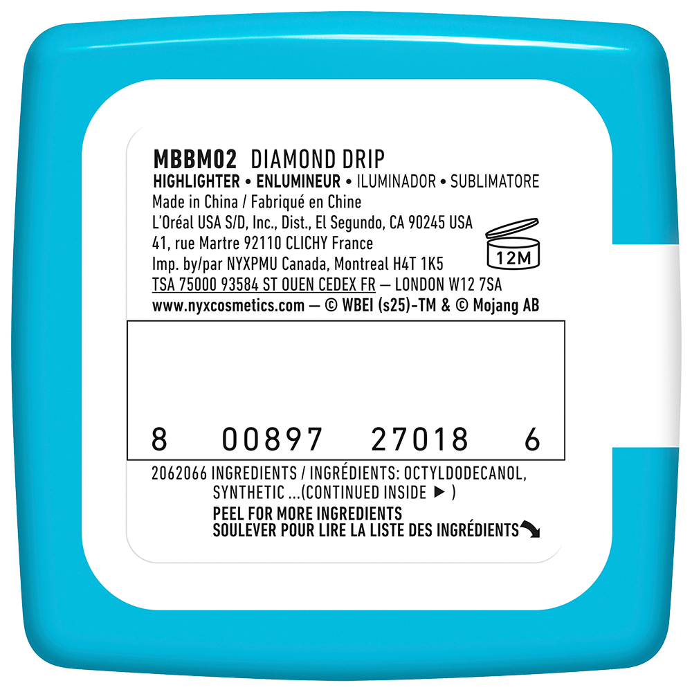 Bild: NYX Professional Make-up Minecraft Highlighter Balm 