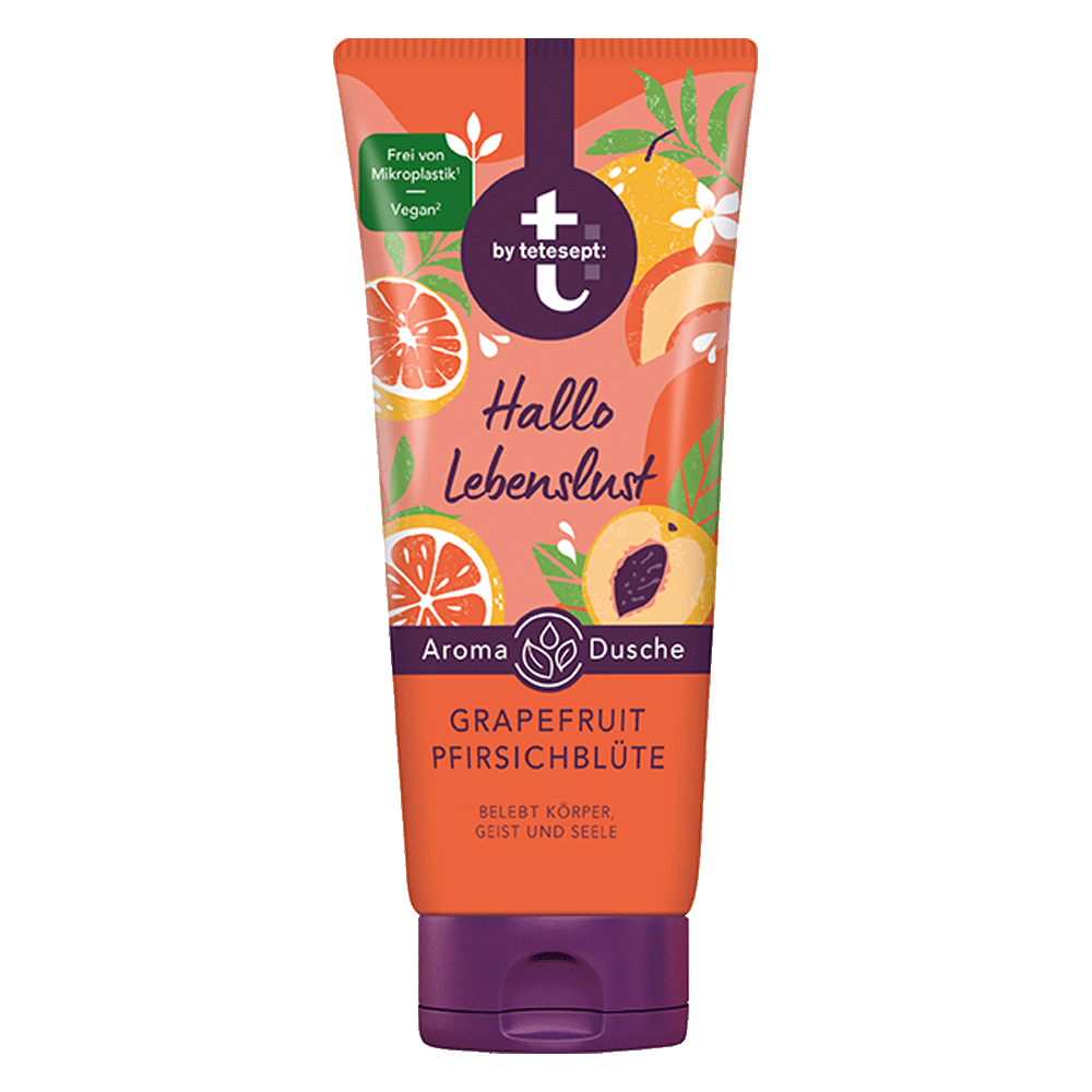Bild: t: by tetesept Aroma Dusche Hallo Lebenslust
