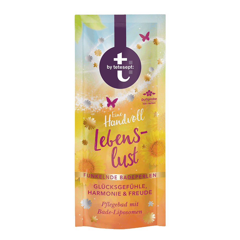 Bild: t: by tetesept Badeperlen Lebenlust