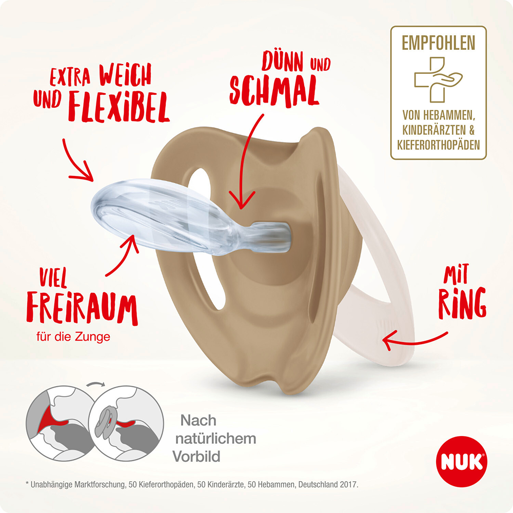 Bild: NUK Star Day & Night Schnuller Blau