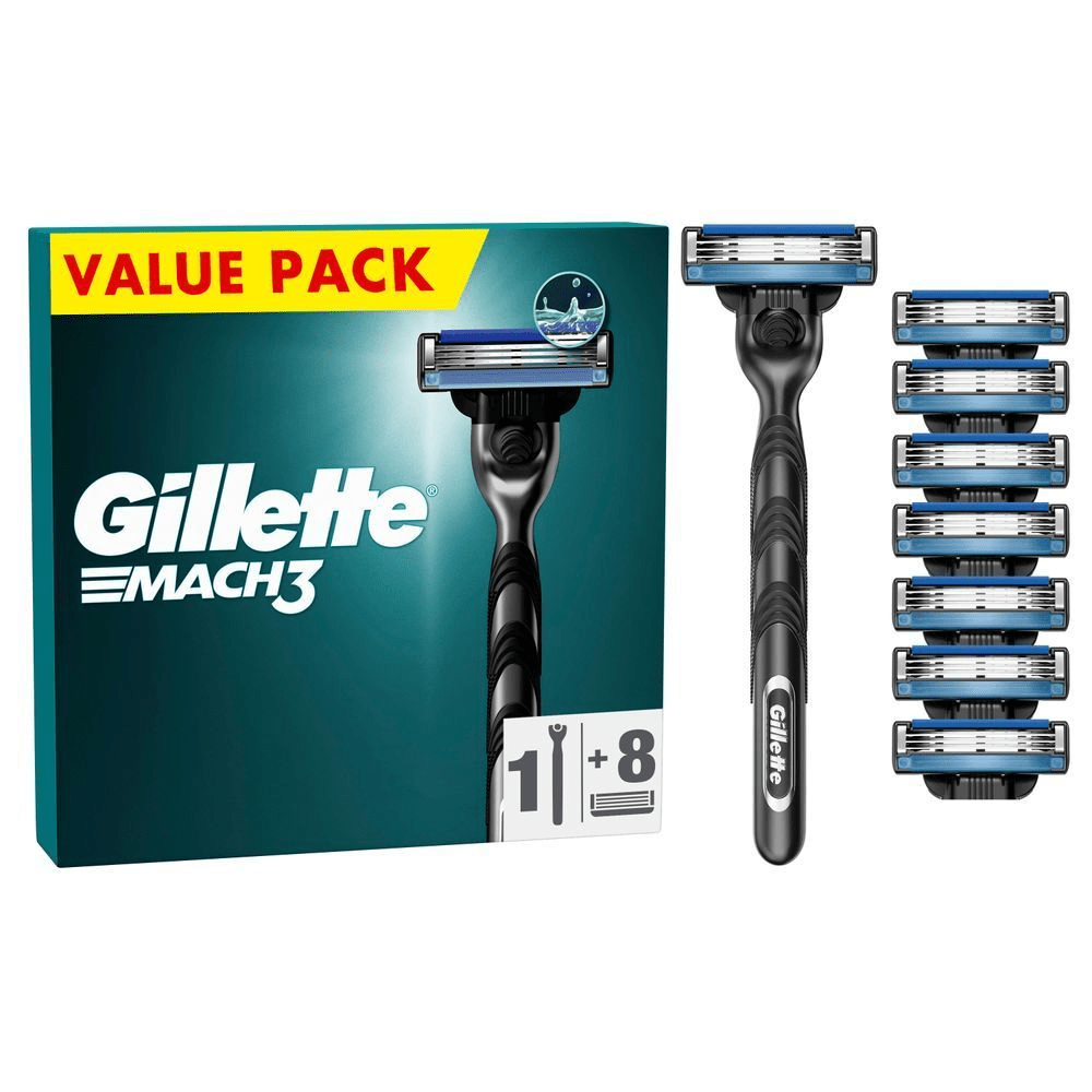 Bild: Gillette Mach3 Rasierer für Männer 