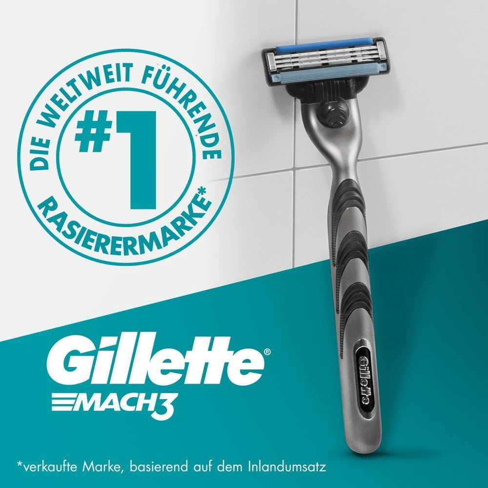 Bild: Gillette Mach3 Rasierer für Männer 