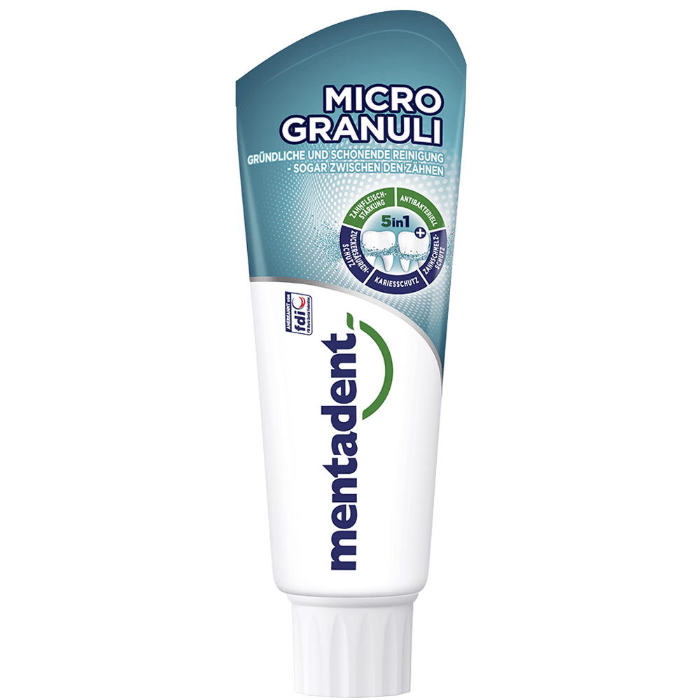 Bild: mentadent Microgranuli