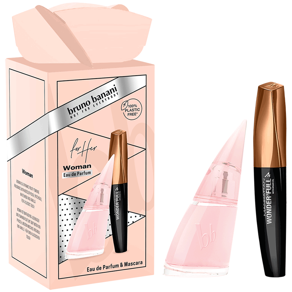Bild: bruno banani Woman Geschenkset Eau de Parfum 30ml + Manhatten Mascara