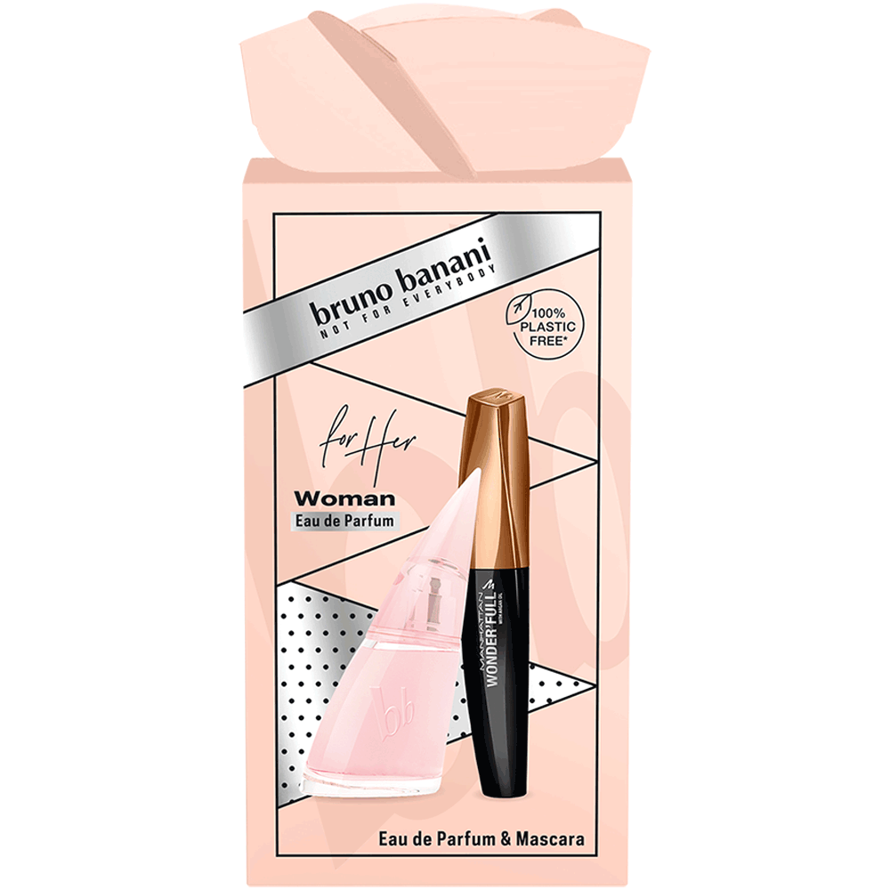 Bild: bruno banani Woman Geschenkset Eau de Parfum 30ml + Manhatten Mascara