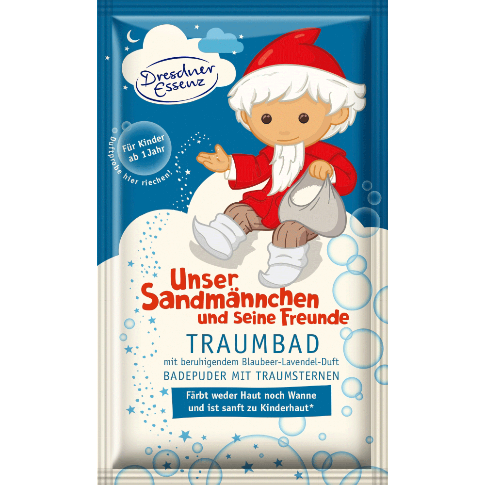 Bild: Dresdner Essenz Badepuder Blaubeere Lavendel