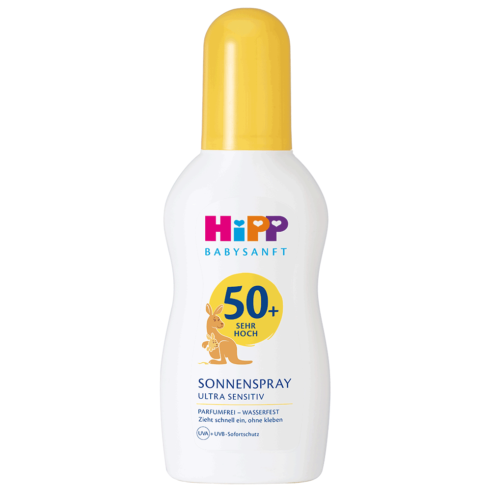 Bild: HiPP Babysanft Kinder Sonnenspray LSF 50+