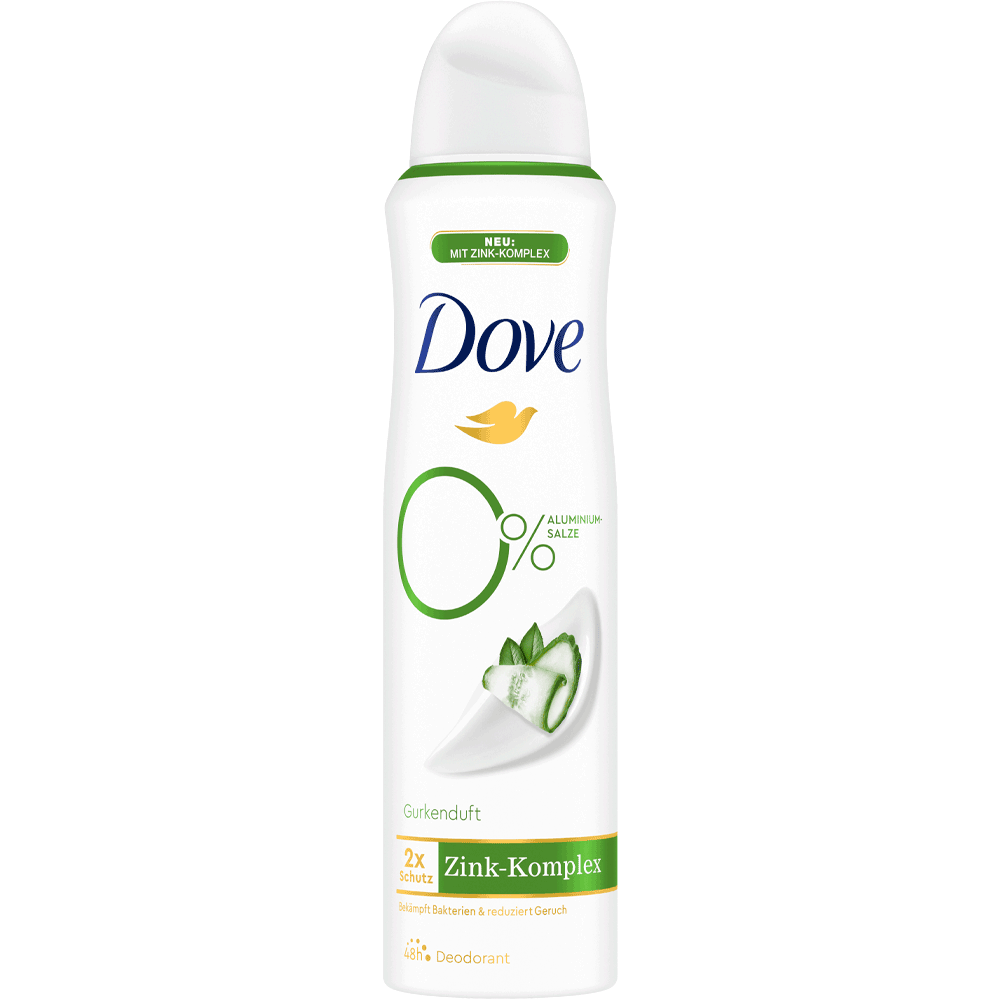 Bild: Dove Deo Spray Zink Gurkenduft