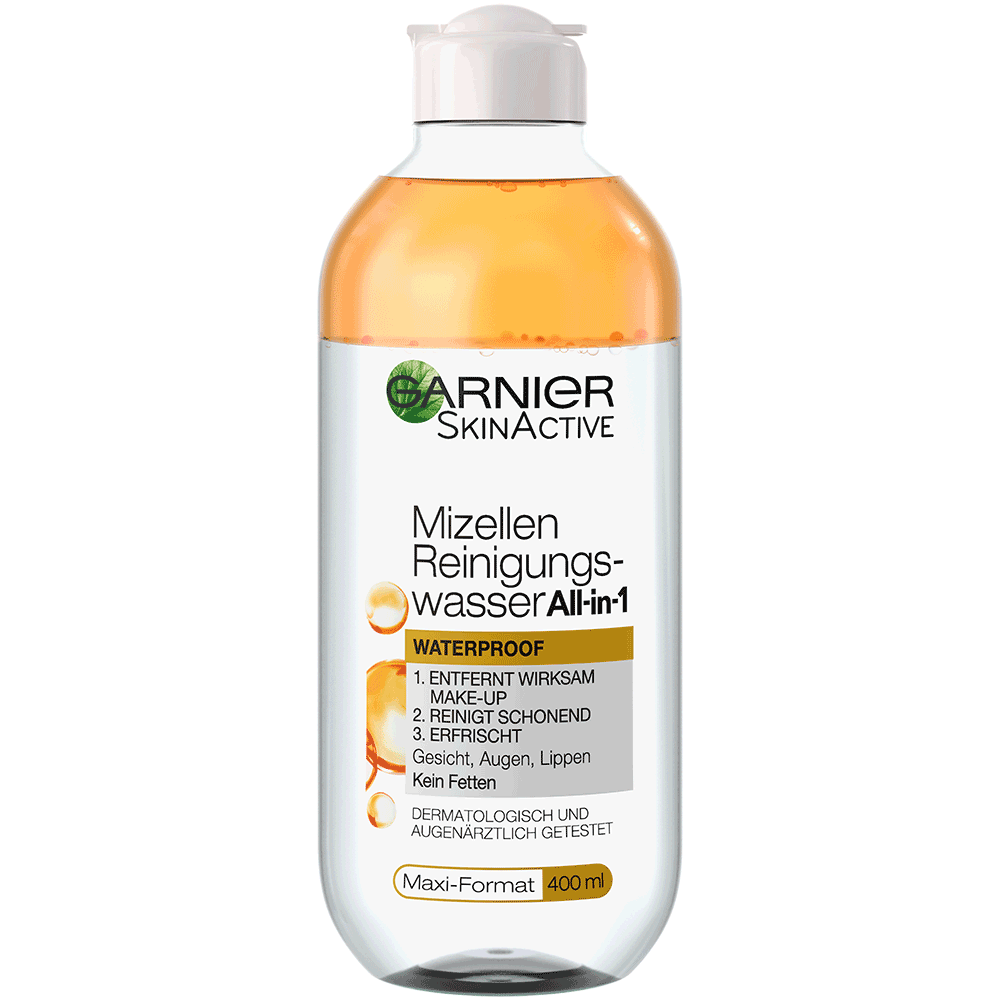 Bild: GARNIER Mizellenwasser + Maske 