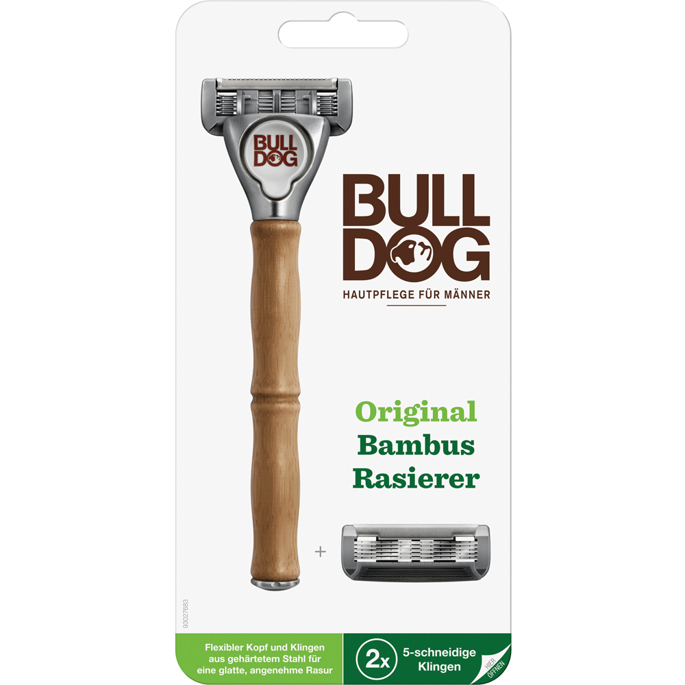 Bild: Bulldog Original Bambus Rasierer + Klinge