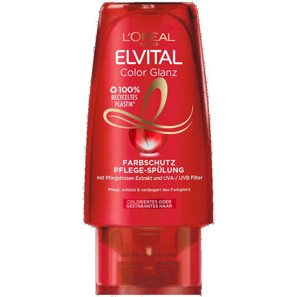 Bild: L'ORÉAL PARIS ELVITAL Spülung Color Glanz Reisegröße