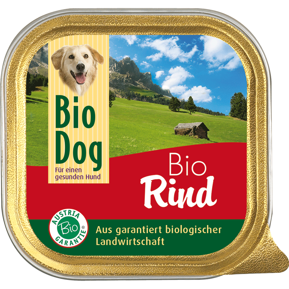 Bild: Bio Dog Hunde Schale Rind