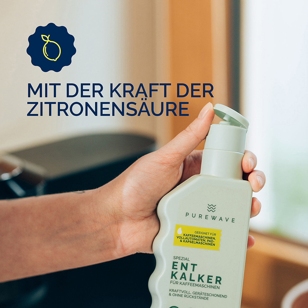 Bild: Purewave Spezial Entkalker für Kaffeemaschinen