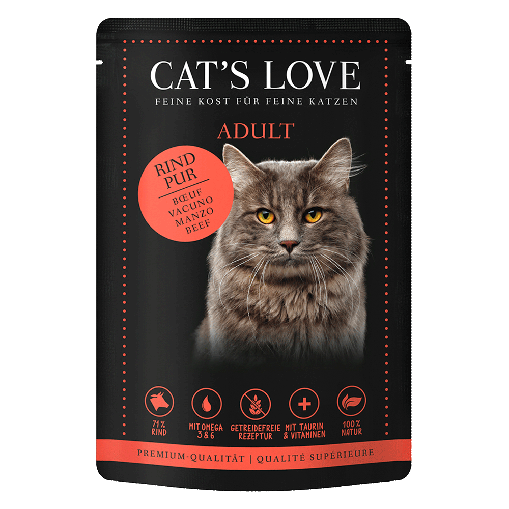 Bild: CAT'S LOVE Rind Pur