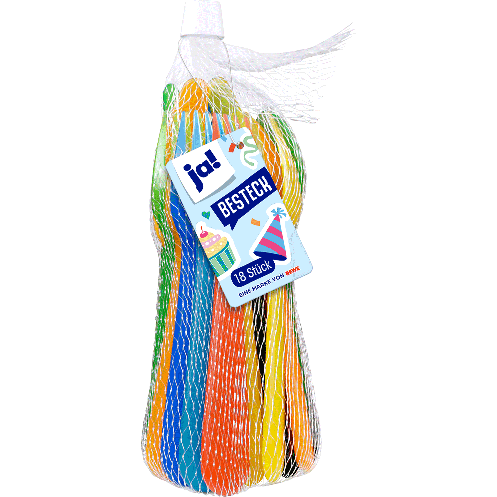 Bild: ja! Besteckset Kinder 18-teilig