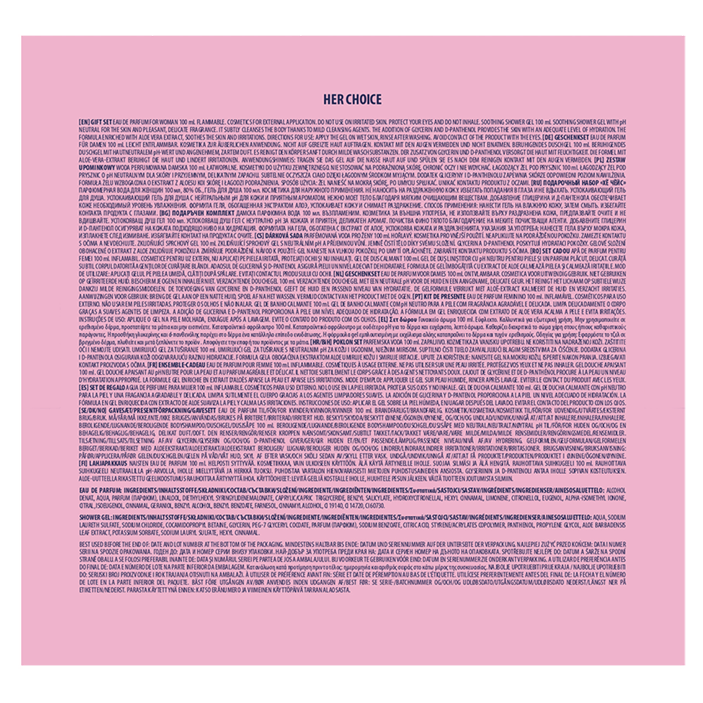 Bild: LA RIVE Her Choice Geschenkset Eau de Parfum 100 ml + Duschgel 100 ml