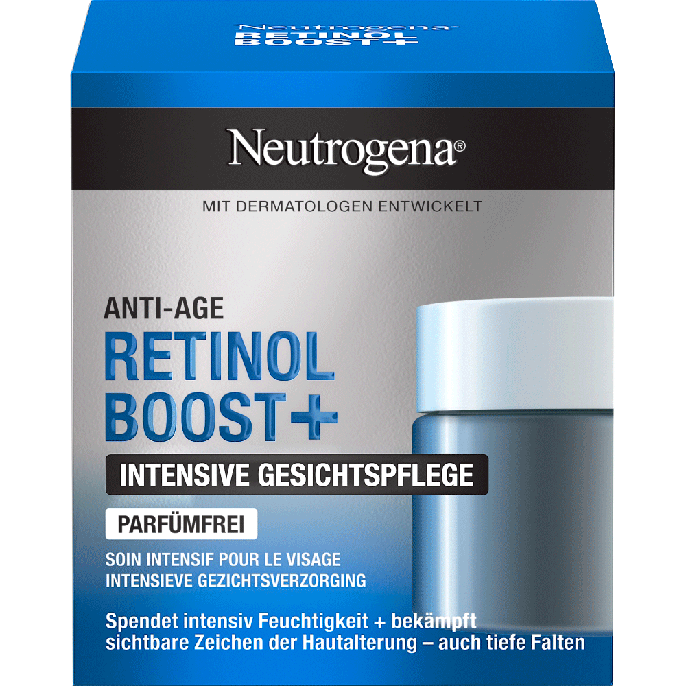 Bild: Neutrogena Retinol Boost+ intensive Gesichtspflege
