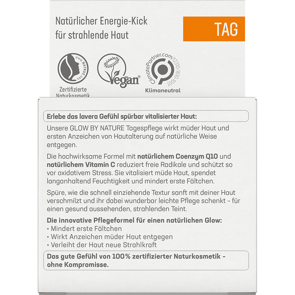 Bild: lavera Glow by Nature Tagespflege