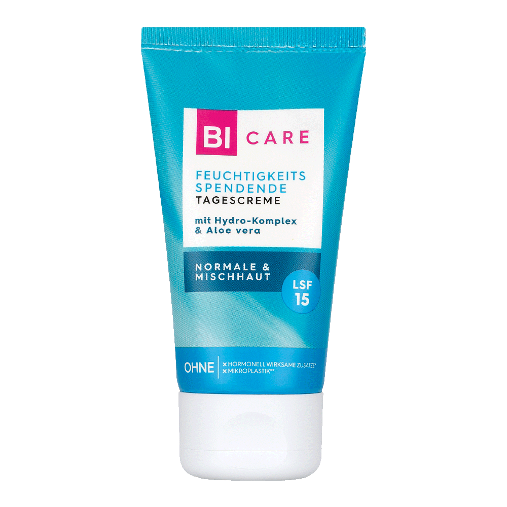 Bild: BI CARE Feuchtigkeitsspendende Tagescreme