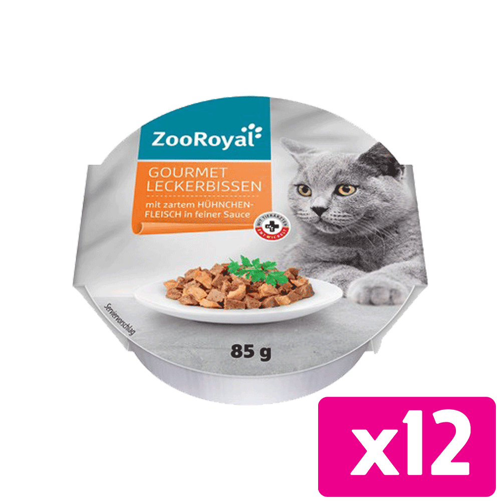 Bild: ZooRoyal Gourmet Leckerbissen Hühnchenfleisch Sauce
