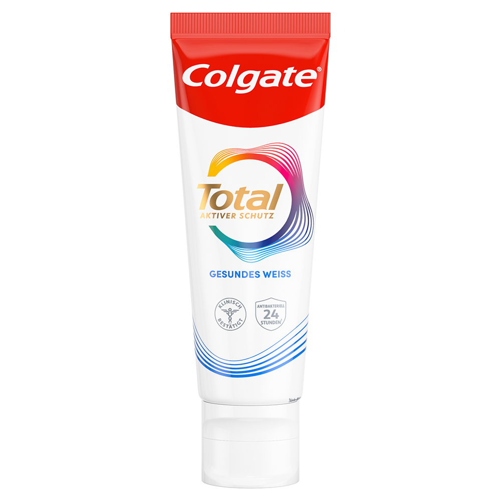 Bild: Colgate Total Gesundes Weiß Zahncreme