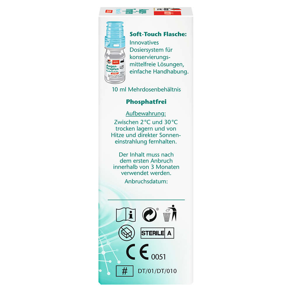 Bild: DOPPELHERZ Augentropfen Hyaluron 0.4 % Extra