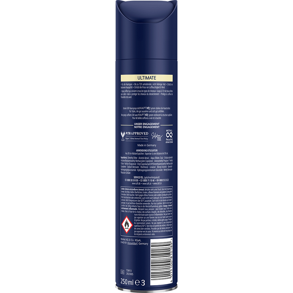 Bild: Schwarzkopf taft Haarlack Ultimate