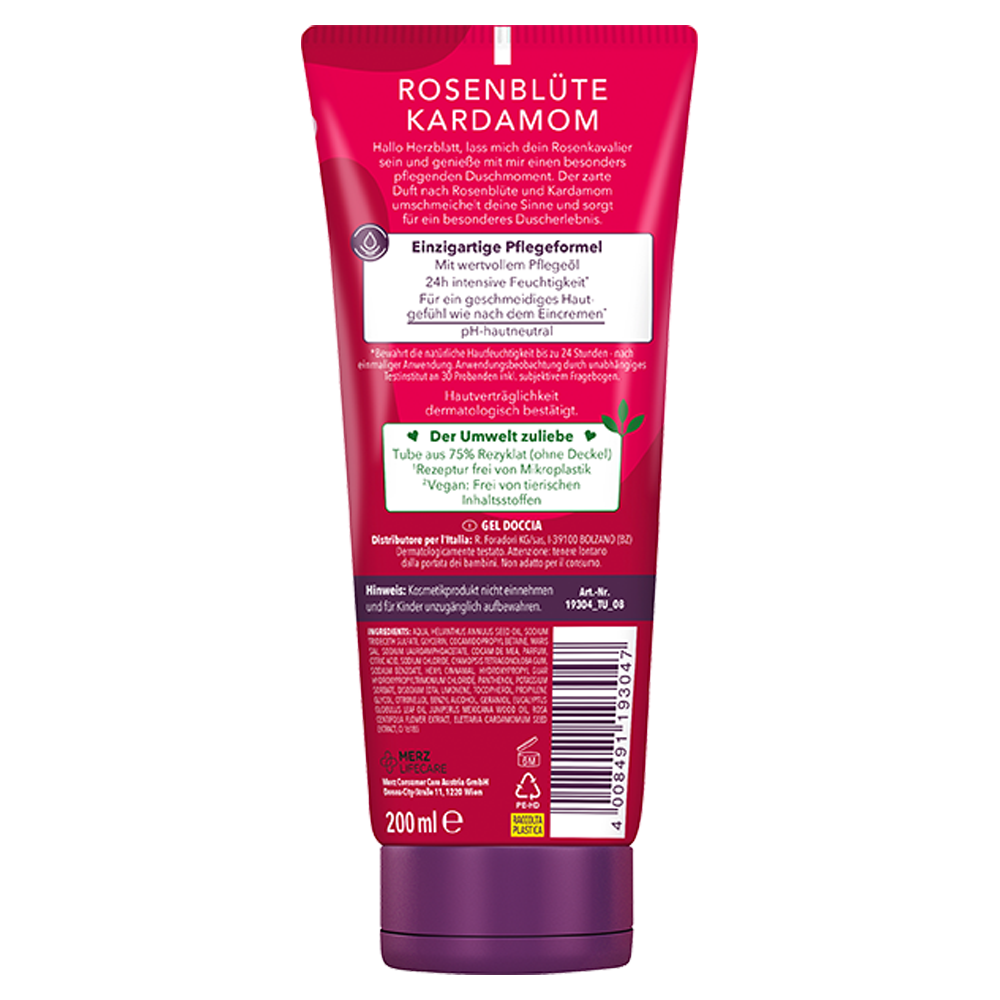 Bild: t: by tetesept Creme Dusche Hallo Herzblatt