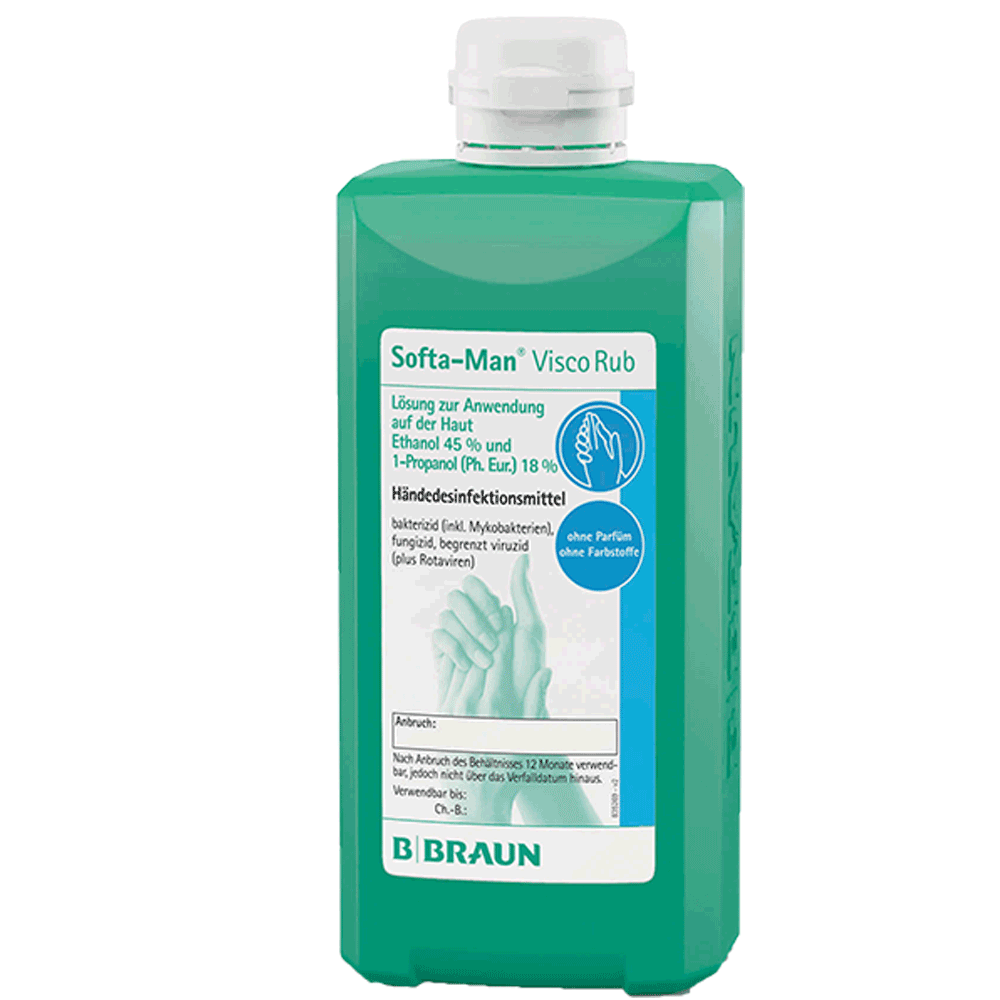 Bild: B. Braun Softa-Man® ViscoRub Händedesinfektionsmittel