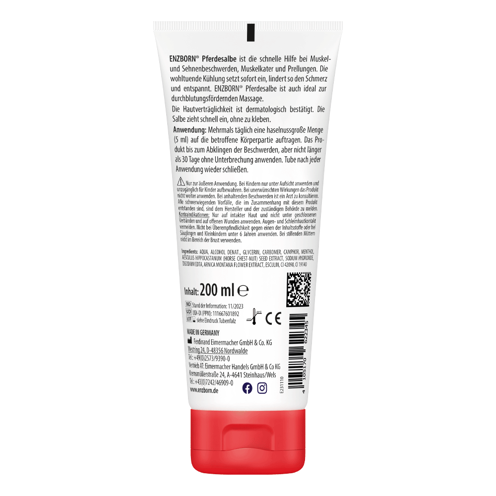 Bild: ENZBORN Pferdesalbe