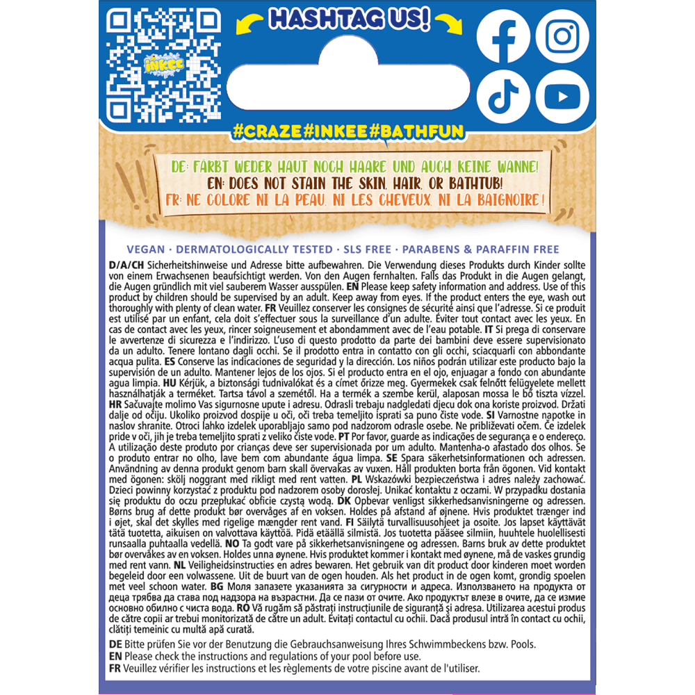 Bild: Craze Inkee Badedrops