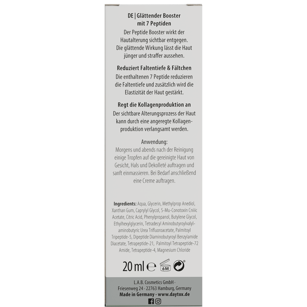 Bild: Daytox Peptide Booster