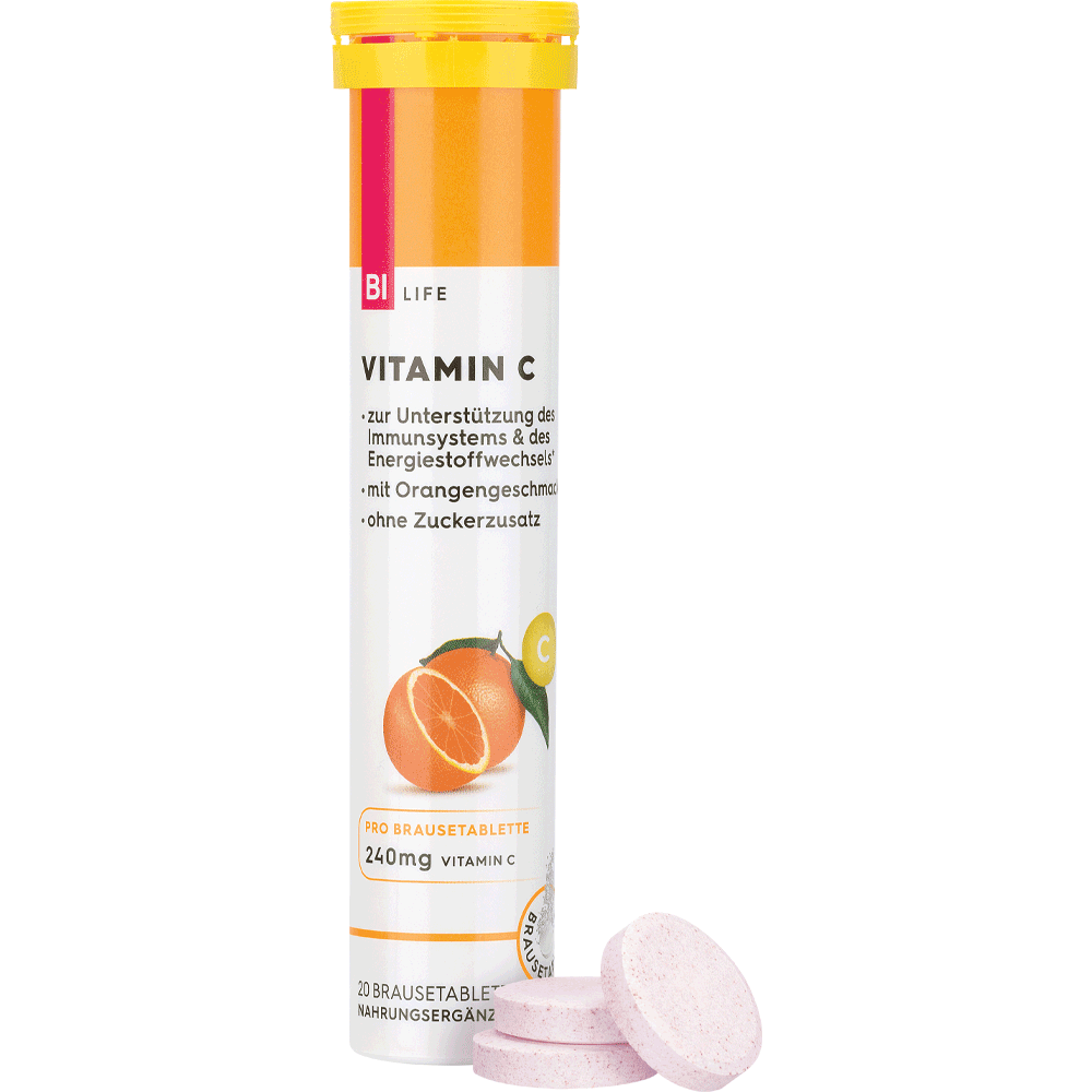 Bild: BI LIFE Vitamin C Brausetabletten