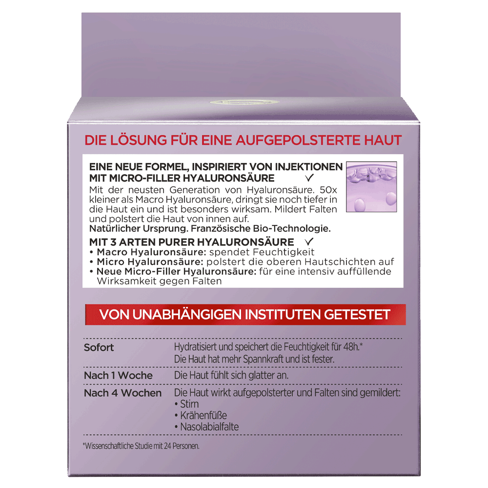 Bild: L'ORÉAL PARIS Revitalift Filler Anti-Age Tagespflege