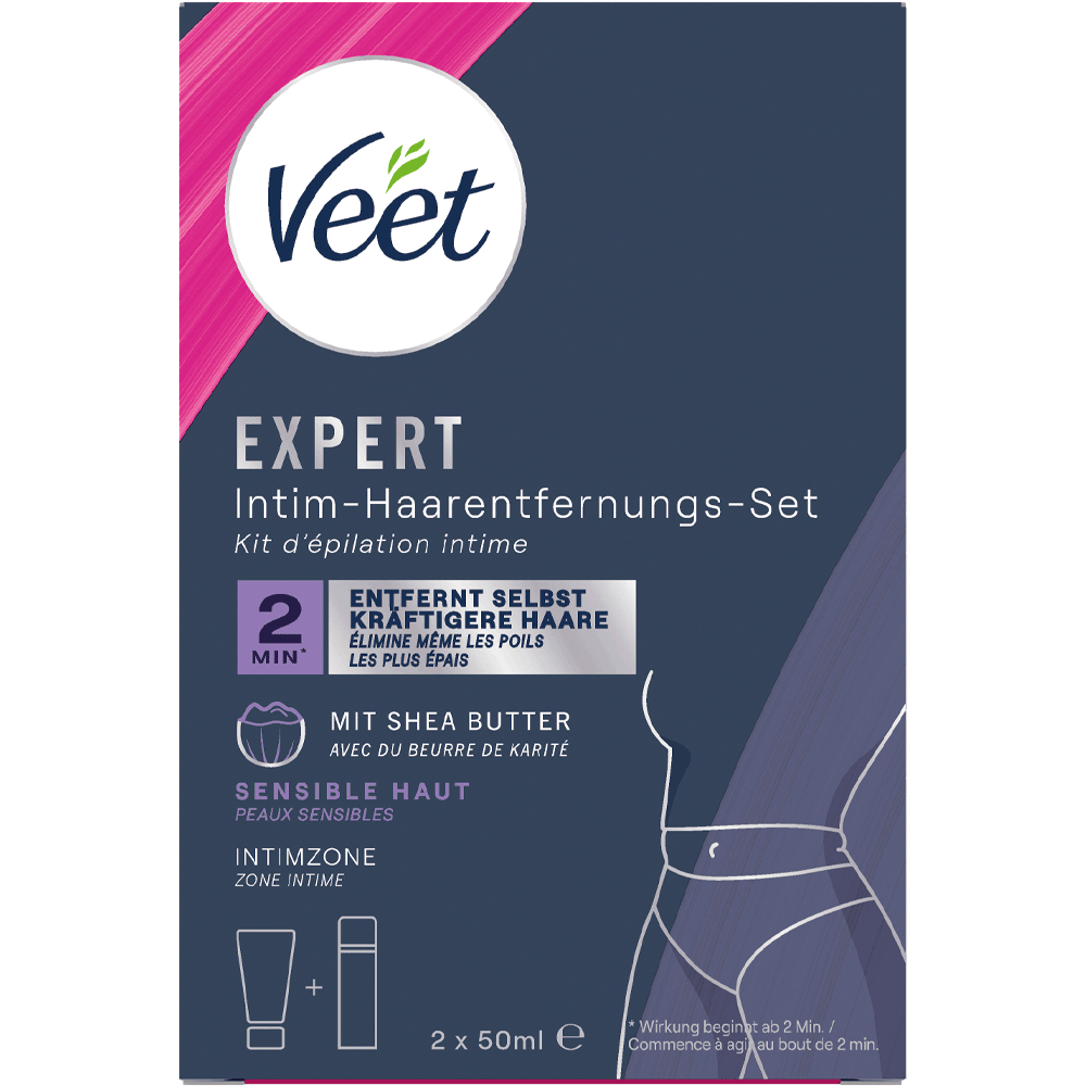 Bild: Veet Expert Intim Haarentfernungs-Set