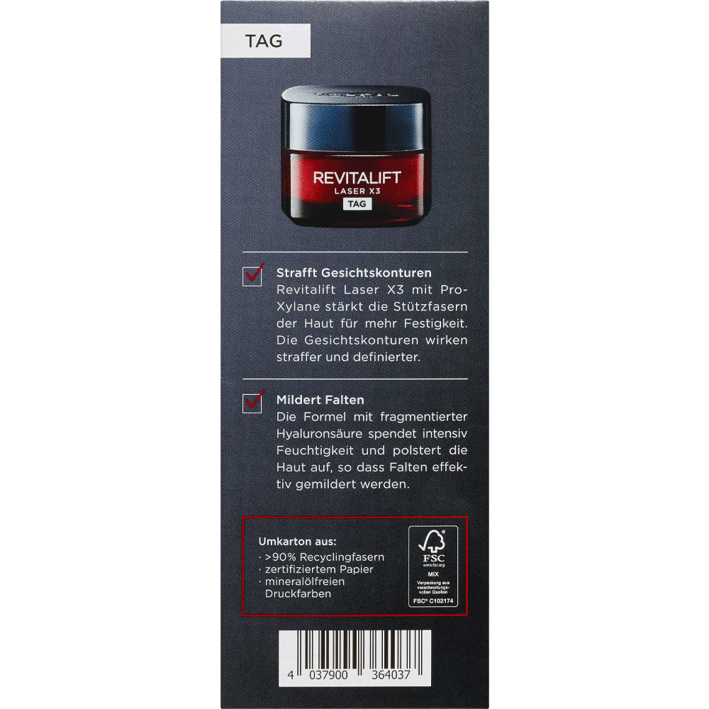 Bild: L'ORÉAL PARIS Revitalift Laser X3 Pflegeset