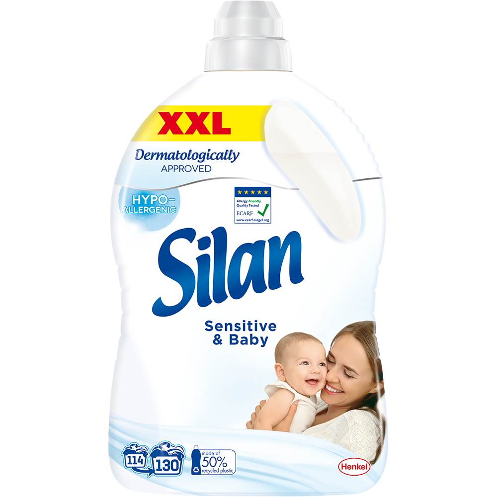 Bild: Silan Weichspüler Sensitive und Baby