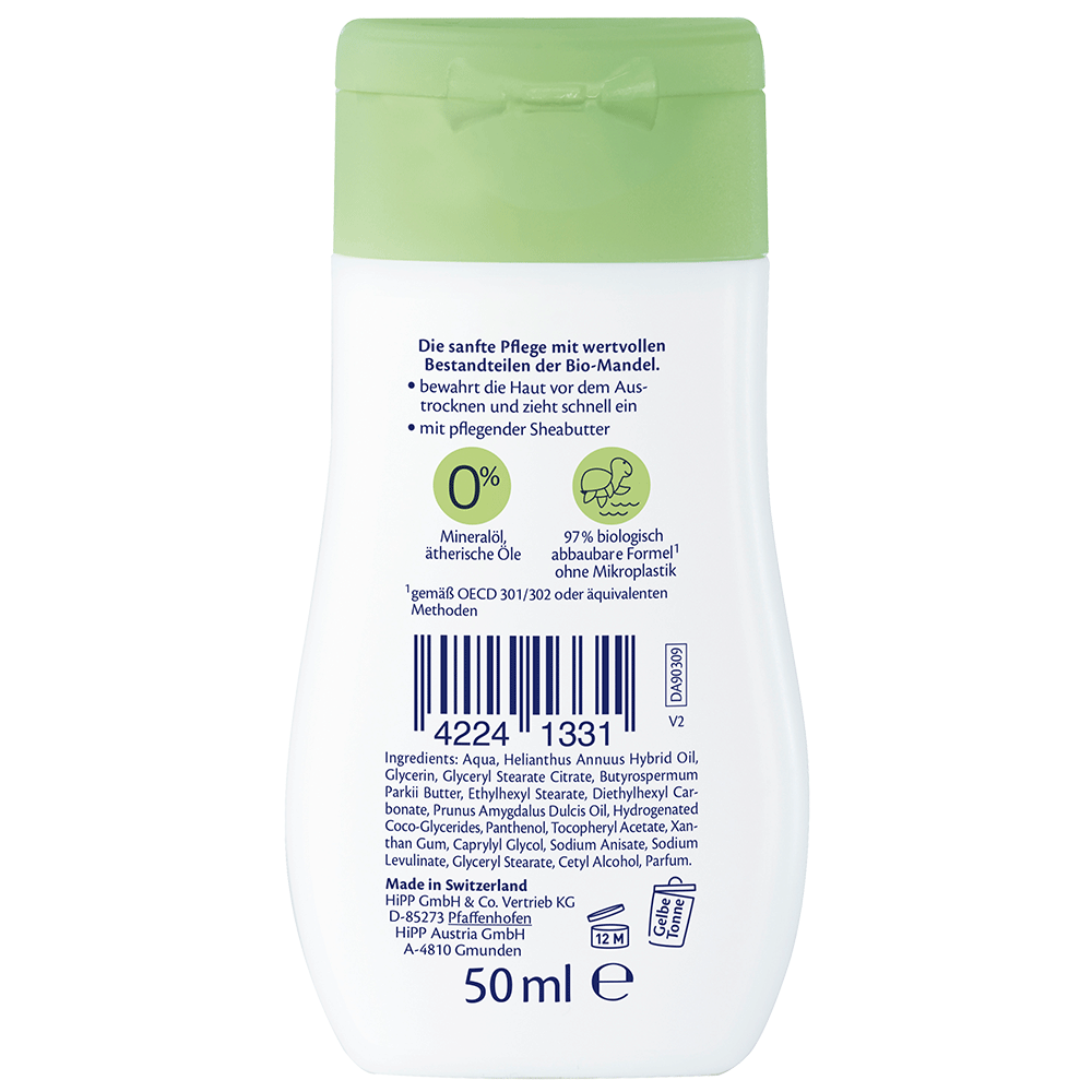 Bild: HiPP Milk Lotion Sensitiv