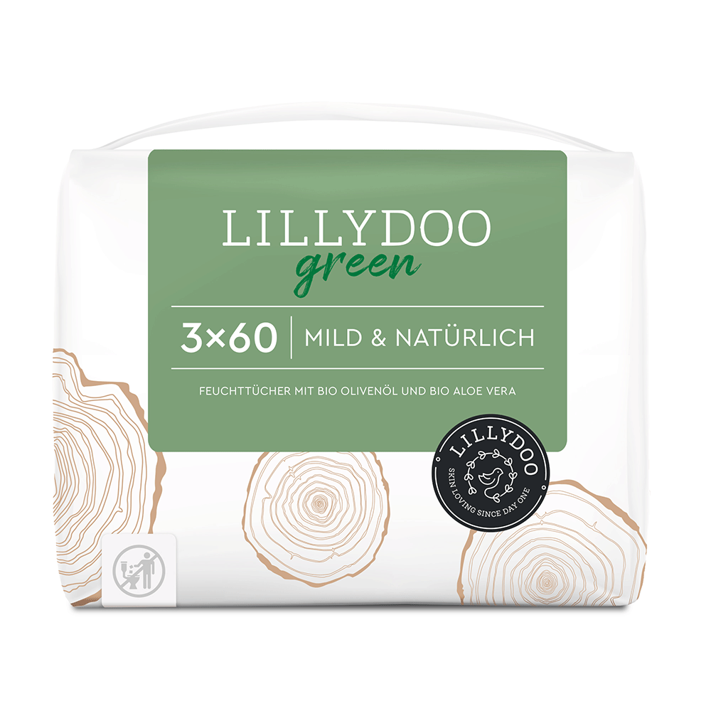 Bild: LILLYDOO green Feuchttücher, 3x60 Stück