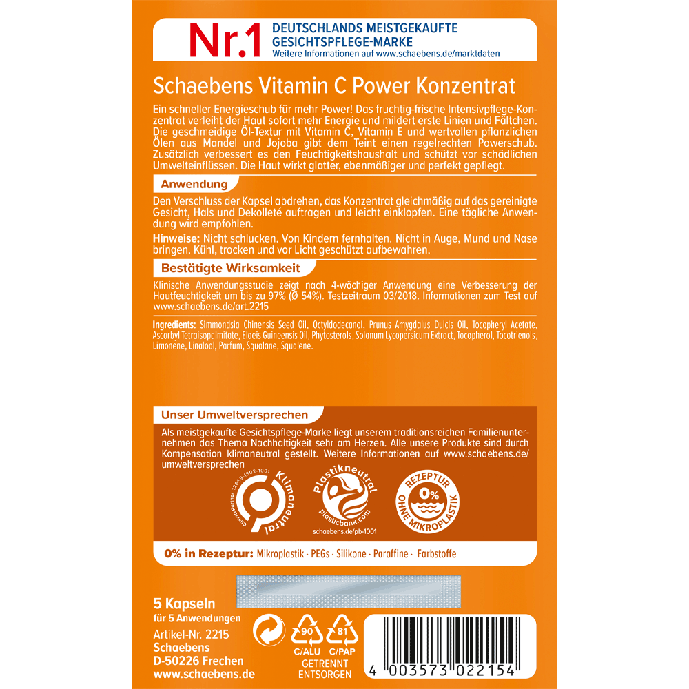 Bild: Schaebens Power Konzentrat Vitamin C