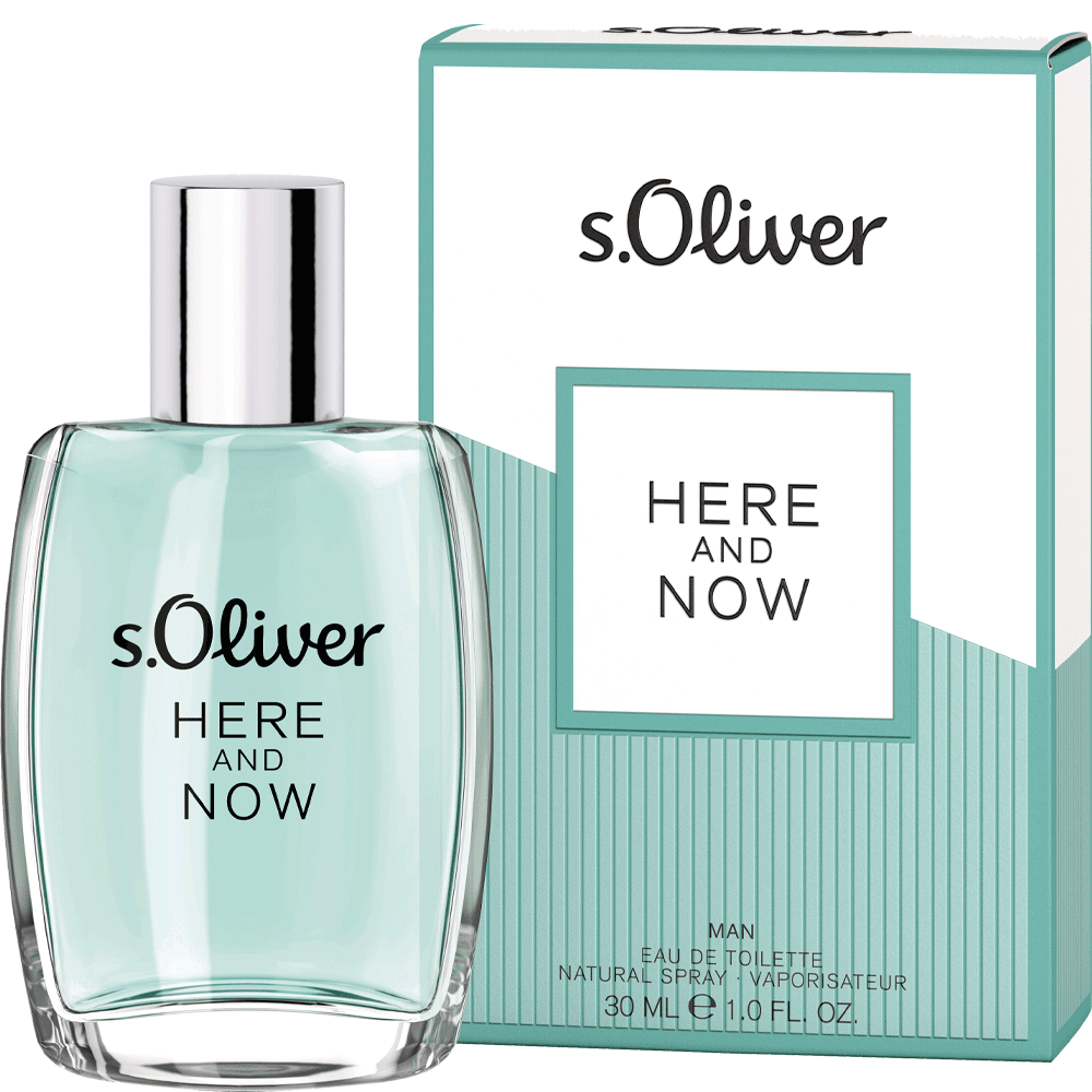 Bild: s.Oliver Here and Now Men Eau de Toilette