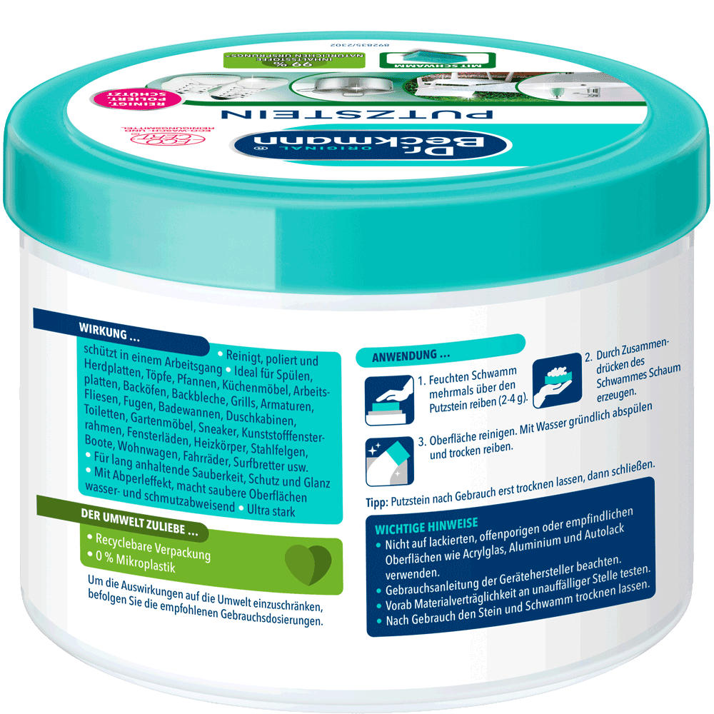 Bild: Dr. Beckmann Putzstein